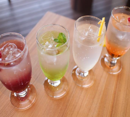 久留米市ランチカフェ「あいはなカフェ」のソーダ