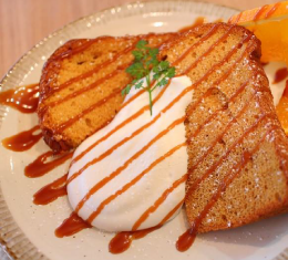 久留米市キャラメルシフォンケーキ